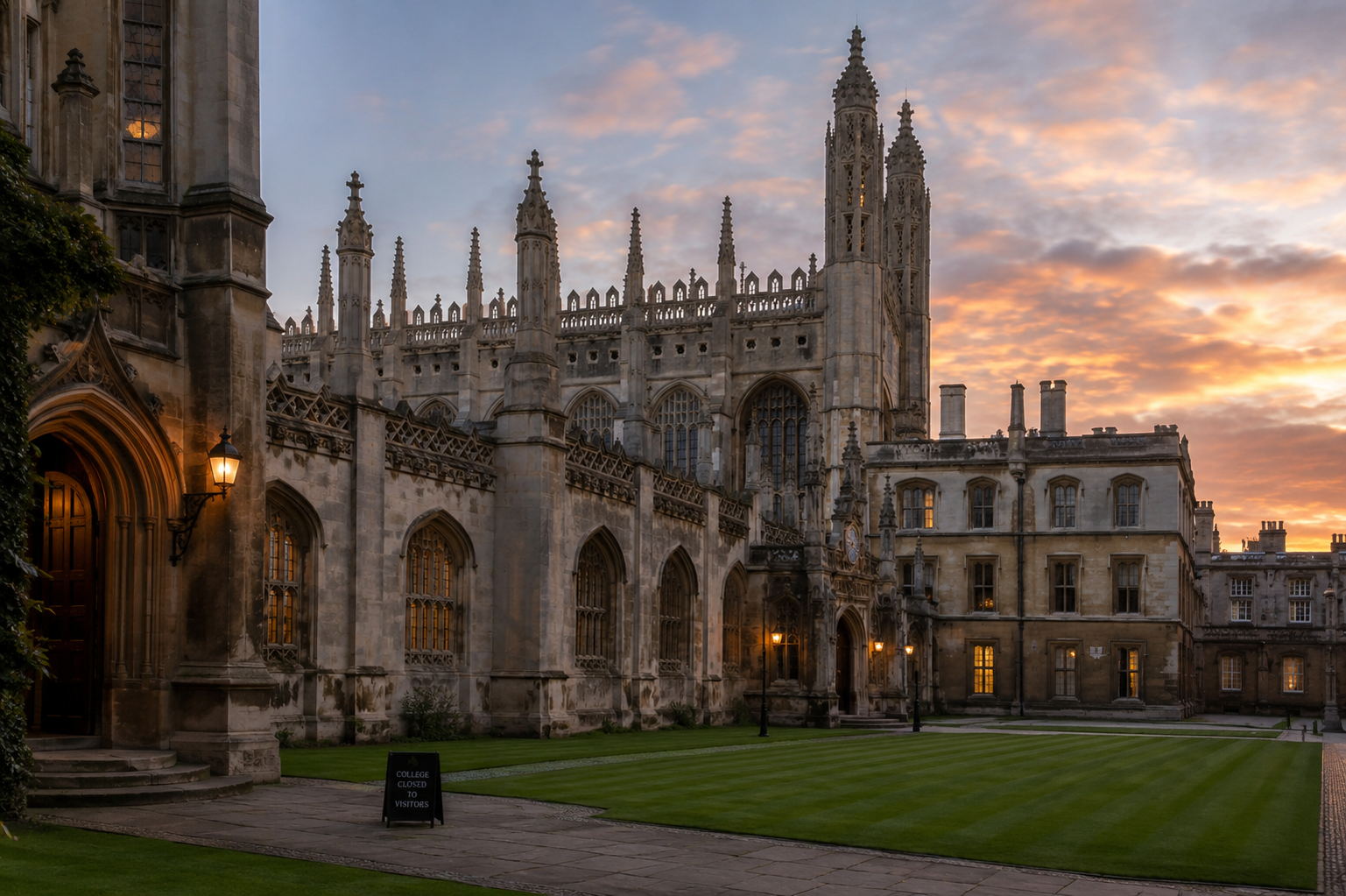 Університетський кампус у стилі Cambridge для оцінки готовності до вступу за кордон